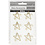 Creativ Company Clips, ster, afm 30x30 mm, goud, 6 stuk/ 1 doos