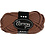 Creativ Company Textielgaren, L: 45 M, bruin, 100 gr/ 1 bol