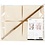 Hangende organiser, H: 46 cm, B: 34 cm, licht naturel, 1 stuk