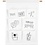 Creativ Company Hangende Organizer, H: 46 cm, B: 34 cm, 145 gr, wit, 1 stuk