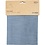 Creativ Company Stoffen servet, afm 42x42 cm, 185 gr, pigeon blue, 2 stuk/ 1 doos