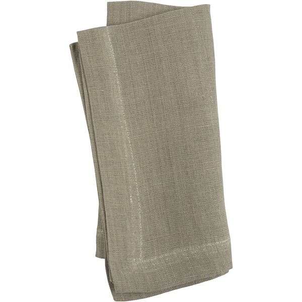 Creativ Company Stoffen servet, afm 42x42 cm, 185 gr, dusty groen, 2 stuk/ 1 doos