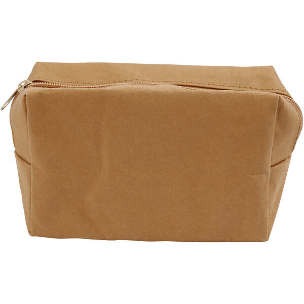 Creativ Company Portemonnee, afm 16,5x6,5x10 cm, lichtbruin, 1 stuk