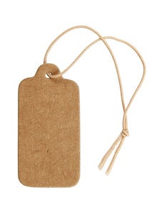 Creativ Company Labels, afm 15x30 mm, lichtbruin, 100 stuk/ 1 doos