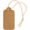 Creativ Company Labels, afm 15x30 mm, lichtbruin, 100 stuk/ 1 doos
