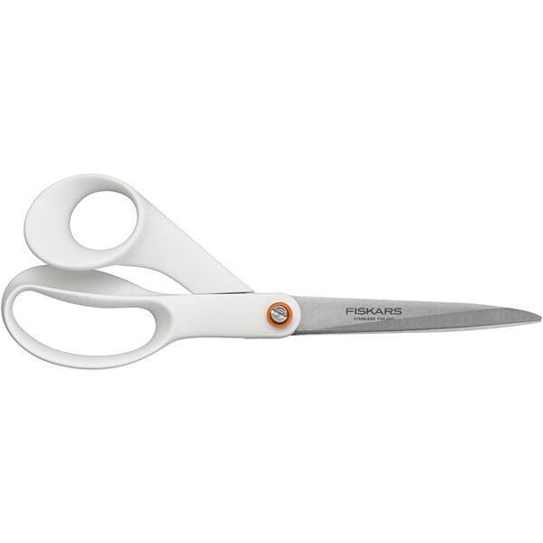 Fiskars Fiskars Universele Schaar, L: 21 cm, wit, 1 stuk