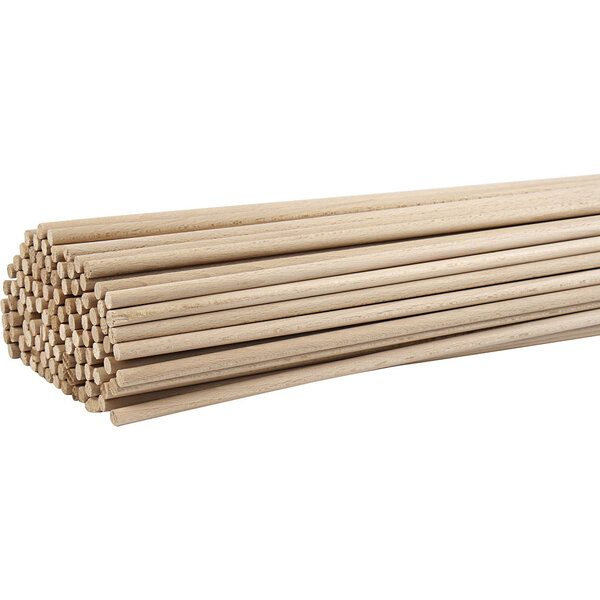 Creativ Company Bloemstokken, L: 60 cm, d 8 mm, 10 stuk/ 1 doos