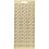 Creativ Company Stickers, hoeken, vel 10x23 cm, goud, 1 vel