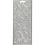Creativ Company Stickers, bladeren, vel 10x23 cm, zilver, 1 vel