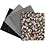 Creativ Company Patchwork stof, afm 45x55 cm, 100 gr, zwart, 4 stuk/ 1 bol
