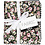 Creativ Company Patchwork stof, afm 45x55 cm, 100 gr, zwart, 4 stuk/ 1 bol
