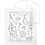 Creativ Company Draagtas, afm 38x42 cm, 130 gr, wit, 1 stuk