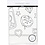 Creativ Company Draagtas, afm 38x42 cm, 130 gr, wit, 1 stuk