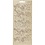 Creativ Company Stickers, rozen, vel 10x23 cm, goud, 1 vel