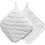 Creativ Company Pannenlappen, afm 20x20 cm, 145 gr, wit, 4 stuk/ 1 doos