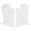 Creativ Company Ovenhandschoen, afm 18x28 cm, 145 gr, wit, 2 stuk/ 1 doos