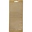 Creativ Company Stickers, alfabet, vel 10x23 cm, goud, 1 vel