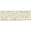 Satijnlint, B: 3 mm, off-white, 15 m/ 1 rol