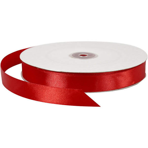 Creativ Company Satijnlint, B: 20 mm, rood, 100 m/ 1 rol