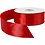 Creativ Company Satijnlint, B: 38 mm, rood, 50 m/ 1 rol