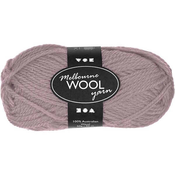 Creativ Company Melbourne wolgaren, L: 92 M, lichtpaars, 50 gr/ 1 bol