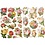 Creativ Company Vintage plaatjes, rozen, vel 16,5x23,5 cm, 2 vel/ 1 doos