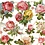 Creativ Company Vintage plaatjes, rozen, vel 16,5x23,5 cm, 2 vel/ 1 doos
