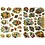 Creativ Company Vintage plaatjes, viooltje, vel 16,5x23,5 cm, 2 vel/ 1 doos