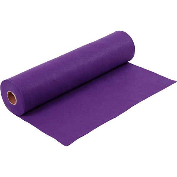 Creativ Company Hobbyvilt, B: 45 cm, dikte 1,5-2 mm, 180-200 gr, paars, 5 m/ 1 rol