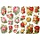 Vintage plaatjes, rozen, vel 16,5x23,5 cm, 2 vel/ 1 doos