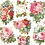 Vintage plaatjes, rozen, vel 16,5x23,5 cm, 2 vel/ 1 doos