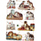 Creativ Company Vintage plaatjes, hele jaar, vel 16,5x23,5 cm, 30 vel/ 1 doos