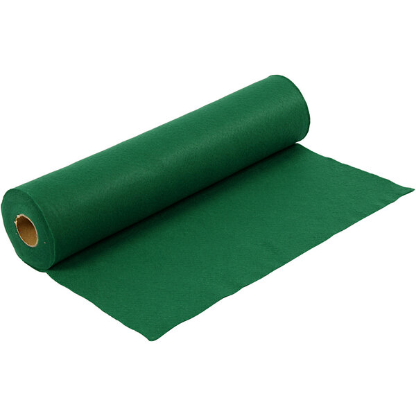 Creativ Company Hobbyvilt, B: 45 cm, dikte 1,5-2 mm, 180-200 gr, groen, 5 m/ 1 rol