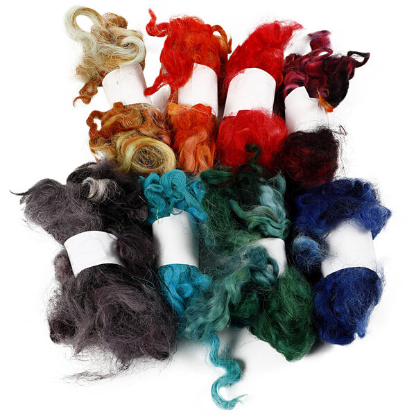 Creativ Company Curly Locks, diverse kleuren, 8x20 gr/ 1 bol