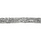 Vivi Gade Lint, B: 10 mm, zilver, 5 m/ 1 rol