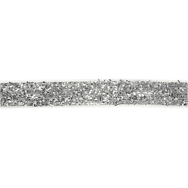 Vivi Gade Lint, B: 10 mm, zilver, 5 m/ 1 rol
