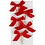 Creativ Company Paperclips, afm 40x70 mm, rood, 5 stuk/ 1 doos