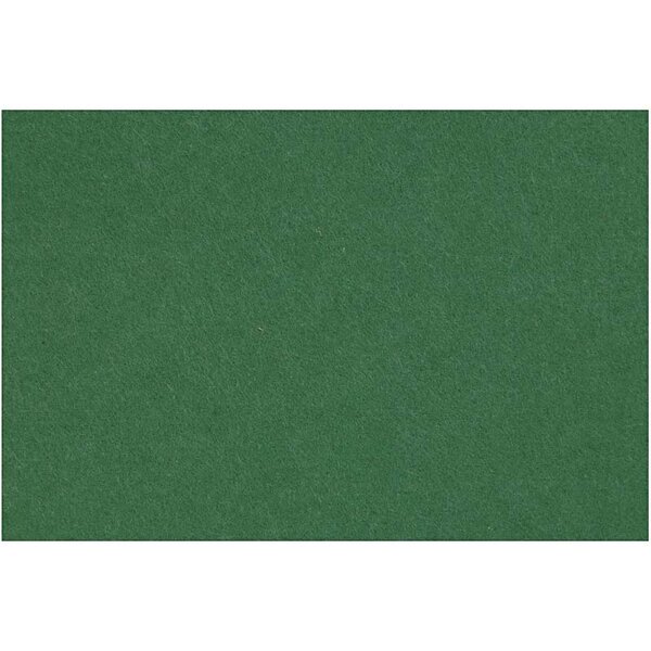 Creativ Company Hobbyvilt, vel 42x60 cm, dikte 3 mm, donkergroen, 1 vel
