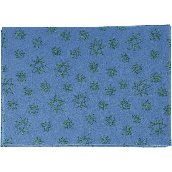 Creativ Company Hobbyvilt, A4, vel 210x297 mm, dikte 1,5-2 mm, blauw, 10 vel/ 1 doos