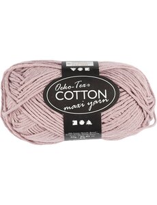Creativ Company Katoengaren, afm 8/8, L: 80-85 M, lavendel, 50 gr/ 1 bol