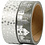 Vivi Gade Masking Tape, huizen en stippen - folie, B: 15 mm, zilver, 2x4 m/ 1 doos