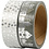 Vivi Gade Masking Tape, huizen en stippen - folie, B: 15 mm, zilver, 2x4 m/ 1 doos