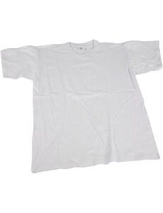 Creativ Company T-shirts, B: 42 cm, afm 9-11 jaar, ronde hals, 145 gr, wit, 1 stuk