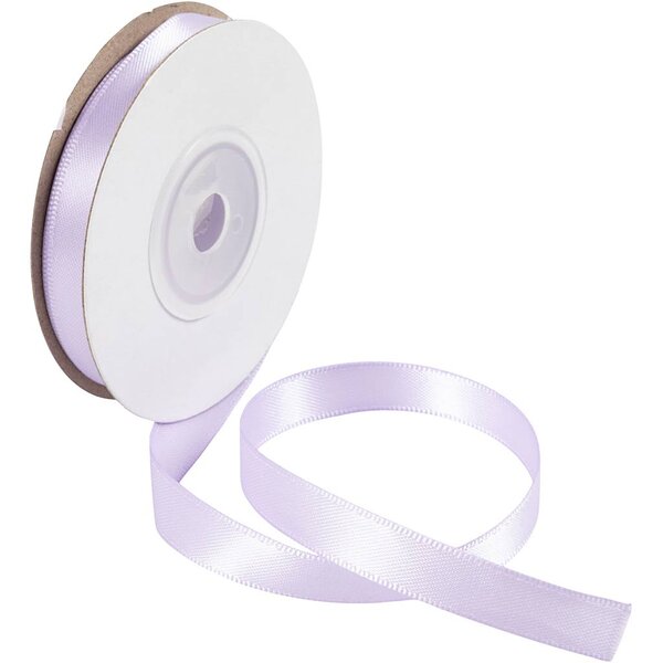 Creativ Company Satijnlint, B: 10 mm, lichtpaars, 10 m/ 1 rol