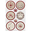 Vivi Gade Stickers, vel 9x14 cm, 4 div vellen/ 1 doos
