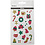 Creativ Company Glitter stickers, Kerst, vel 10x16 cm, 1 vel