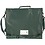 Schooltas, D: 6 cm, afm 36x31 cm, groen, 1 stuk