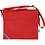 Schooltas, D: 6 cm, afm 36x31 cm, rood, 1 stuk