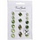 Vivi Gade Deco brads, afm 8-18 mm, groen, 16 stuk/ 1 doos
