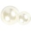 Vivi Gade Halve plakparels, afm 2-8 mm, wit, 140 stuk/ 1 doos